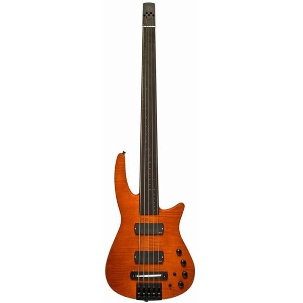 NS Design RADIUS5 Bass Fletless(Amber Satin)(tbgXx[X)(}X[v[g)(\t)
