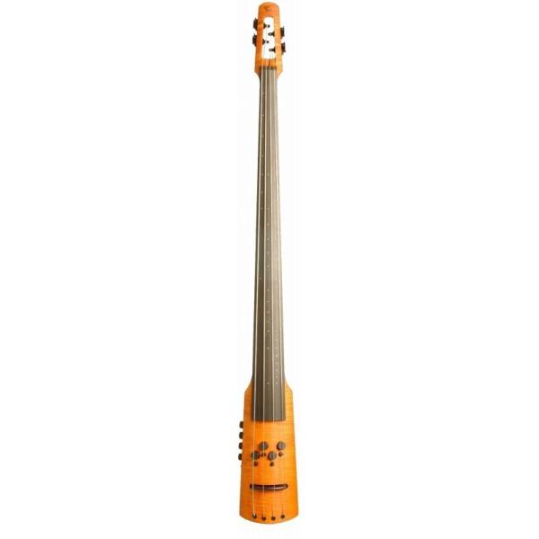 NS Design CR4-AM CR Double Bass 4st Amber Polar PU, 18V Active Preamp (GLAbvCgx[X)(}X[v[g)