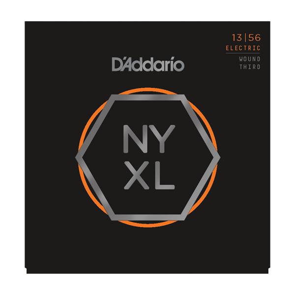 D'Addario NYXL NYXL1356W Nickel Wound, Medium Wound 3rd ダダリオ (エレキギター弦) (ネコポス)