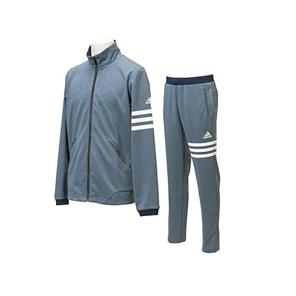 adidas アディダス ジャージ スウェット セットアップ ネイビー