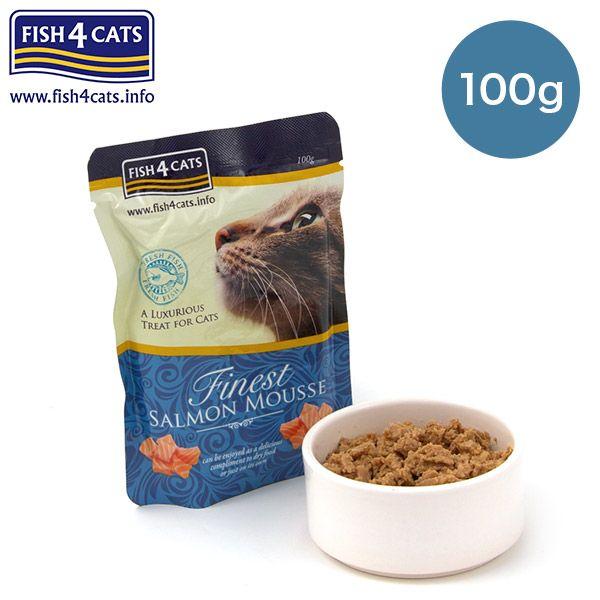 フィッシュ4キャット Fishcats サーモンムース 100g 穀物不使用 キャットフード ウェットフード 成猫用 アダルト グレインフリー ペットフード ペッツビレッジクロスpaypayモール 通販 Paypayモール