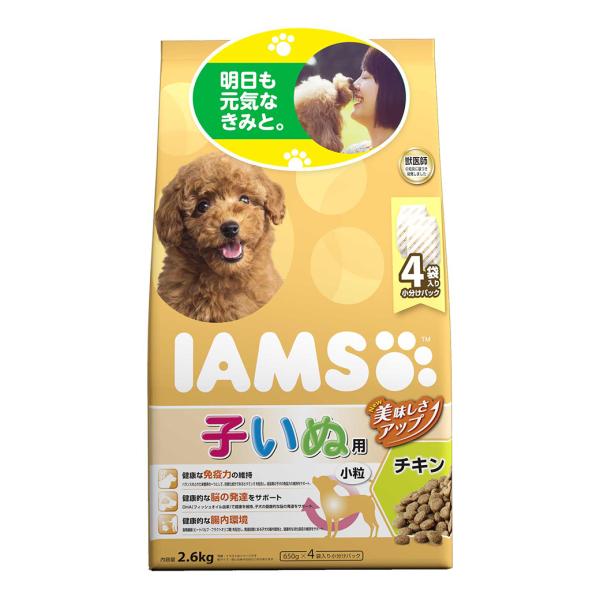 アイムス Iams 子いぬ用 チキン 小粒 2 6kg ドッグフード ドライ パピー 犬 いぬ Dog 子犬 ペッツビレッジクロスpaypayモール 通販 Paypayモール