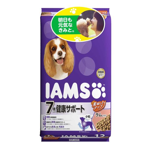 アイムス Iams 7歳以上用 健康サポート ラム ライス 小粒 12kg ドッグフード ドライ 高齢 シニア 犬 いぬ Dog ドックフード ペッツビレッジクロスpaypayモール 通販 Paypayモール