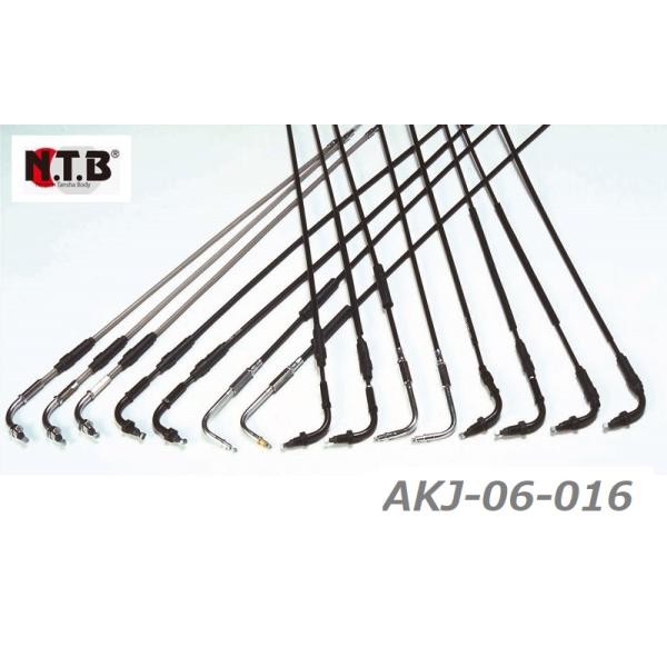 カワサキ ZZR250 ( EX250H ) 純正互換 引き側用 スロットル ケーブル / NTB AKJ-06-016 / KAWASAKI 54012-1406 互換品