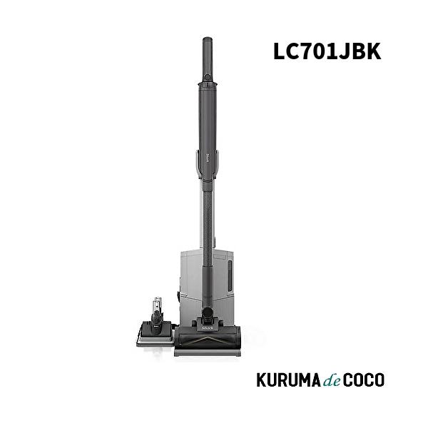 Shark シャーク LC701JBK クリーンドック式スティッククリーナー 充電式 自走式ワーブラシ ウォームブラック