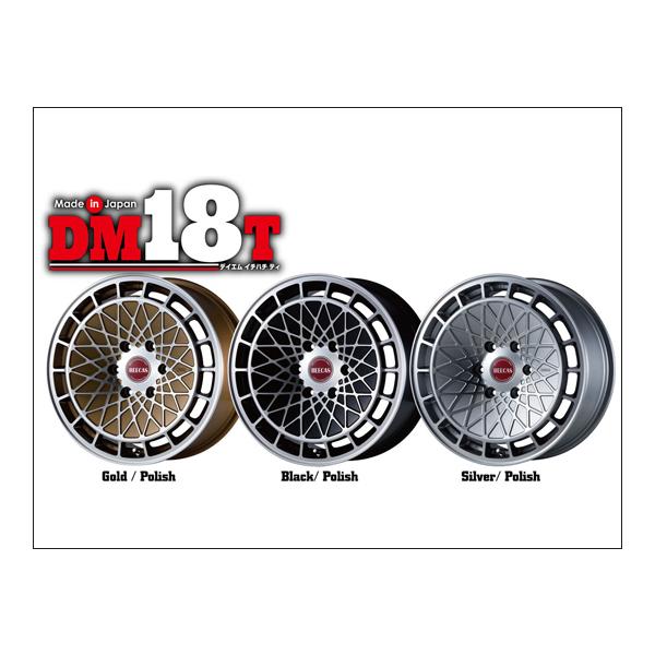K-BREAK DM18T 18インチ×8J 6H-139.7 ケーブレイク ホイール 1本