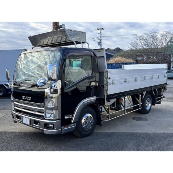 【支払総額2,660,000円】中古車 いすゞ エルフ ワイドロング アルミブロック 平ボディー
