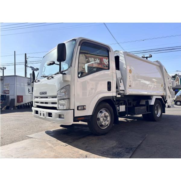 【支払総額4,035,000円】中古車 いすゞ エルフ ワイドプレスパッカー車 積載3100kg