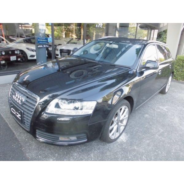 【支払総額1,050,000円】【ローン最低月額11,700円〜】中古車 アウディ A6アバント 1オーナー 黒革 ナビTV バッカメラ