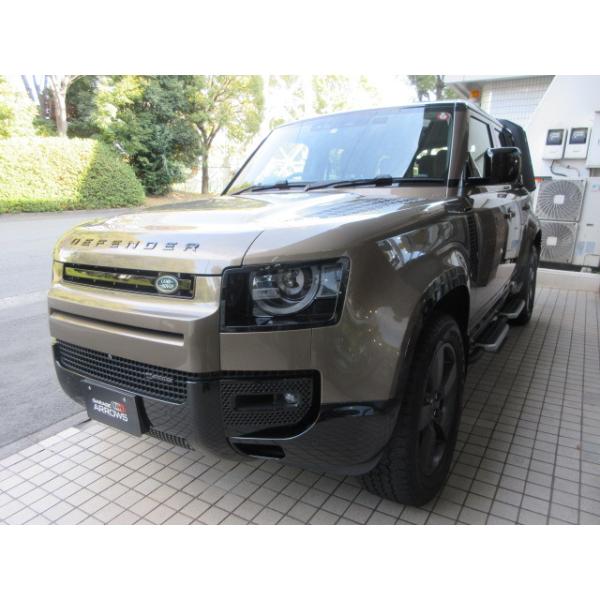 【支払総額10,499,000円】中古車 ランドローバー ディフェンダー 本革 SR ナビ 20AW 純正OP多数