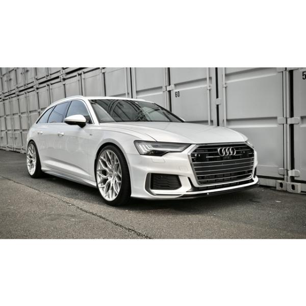 中古車 アウディ A6アバント VOSSEN 21インチ 稀グレー内装