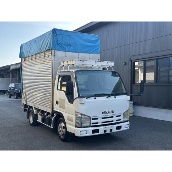 【支払総額840,000円】中古車 いすゞ エルフ オープントップ 幌付 5速MT