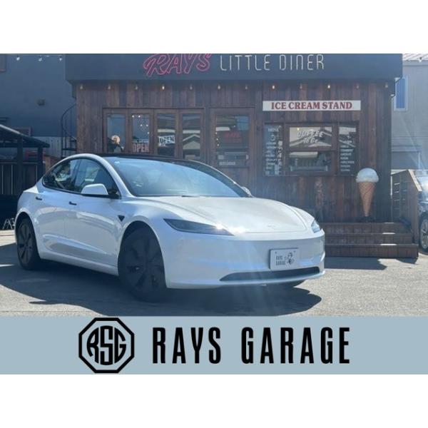 【支払総額4,488,000円】中古車 テスラ モデル3 EAP装着車両 ハードウェア4 リアモニター