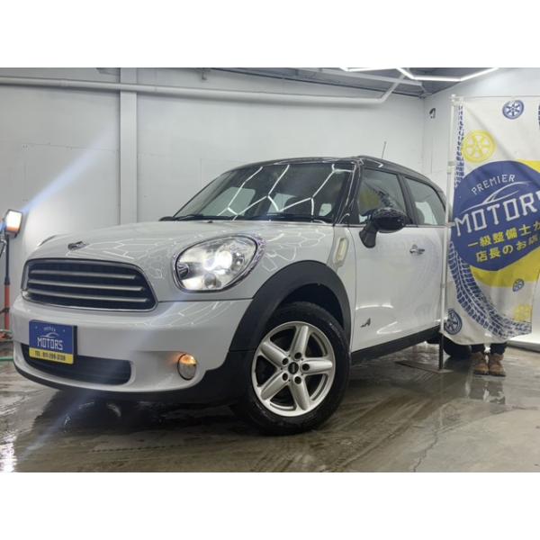 【支払総額798,000円】中古車 BMW MINI ミニクロスオーバー 4WD/自社分割/事故無/社外ナビ/フルセグTV