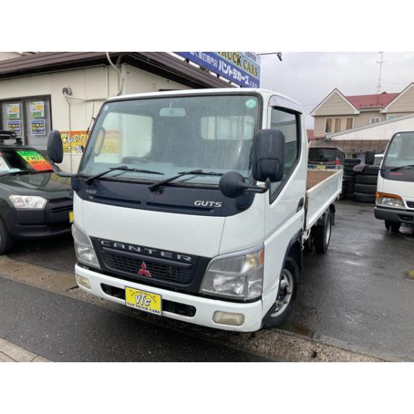 【支払総額1,860,000円】【ローン最低月額20,800円〜】中古車 三菱ふそう キャンターガッツ 1.5t平ボディ 4WD 5速MT 2.8ディーゼル