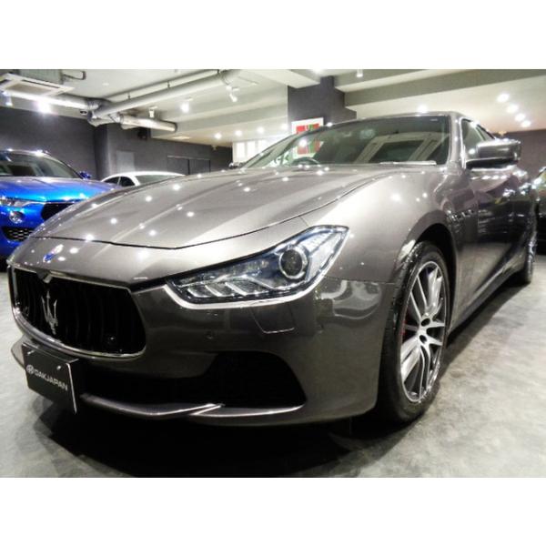 【支払総額2,080,000円】【ローン最低月額23,300円〜】中古車 マセラティ ギブリ 3.0V6ツインターボ8速パドルSツーリ