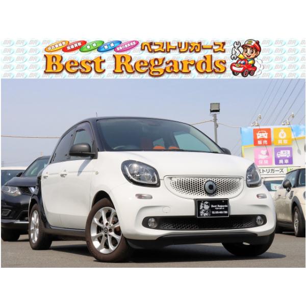 【支払総額636,000円】中古車 スマート スマートフォーフォー 車検整備付 3.8Mキロ バックセンサー