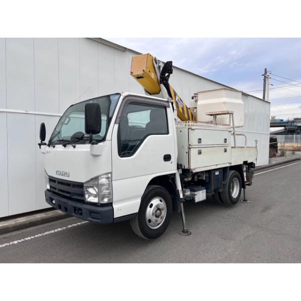 【支払総額1,250,000円】中古車 いすゞ エルフ 高所作業車予備車検付き
