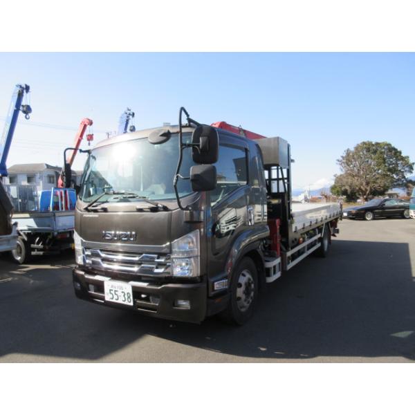 【支払総額8,595,000円】中古車 いすゞ フォワード アルミブロック 4段クレーン Rエアサス