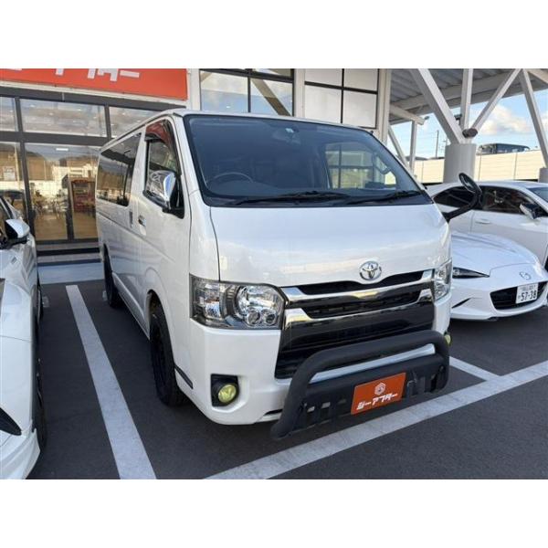 【支払総額2,595,000円】中古車 トヨタ ハイエースバン 禁煙車 ECLIPSEディスプレイオーディオ