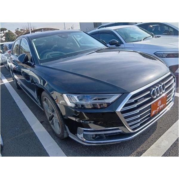 【支払総額3,049,000円】中古車 アウディ A8 禁煙車 純正10.1インチナビ フルセグTV