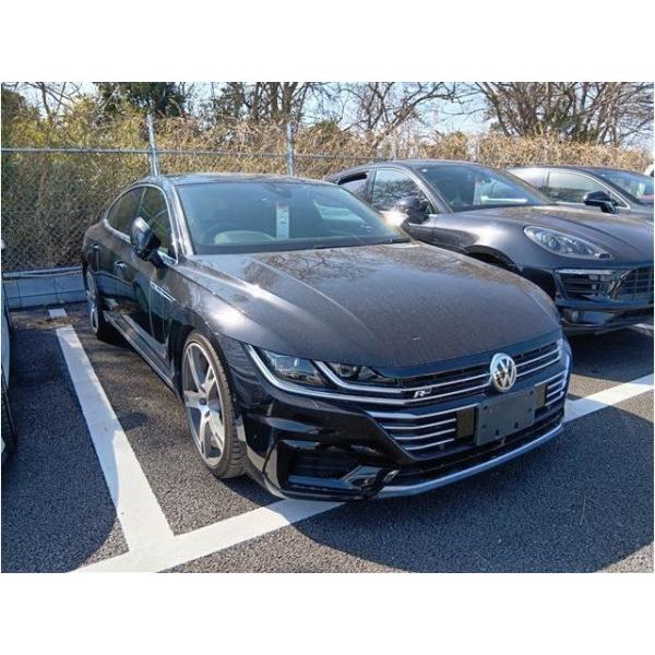 【支払総額1,999,000円】中古車 フォルクスワーゲン アルテオン 禁煙車 黒革シート サンルーフ 純正ナビ