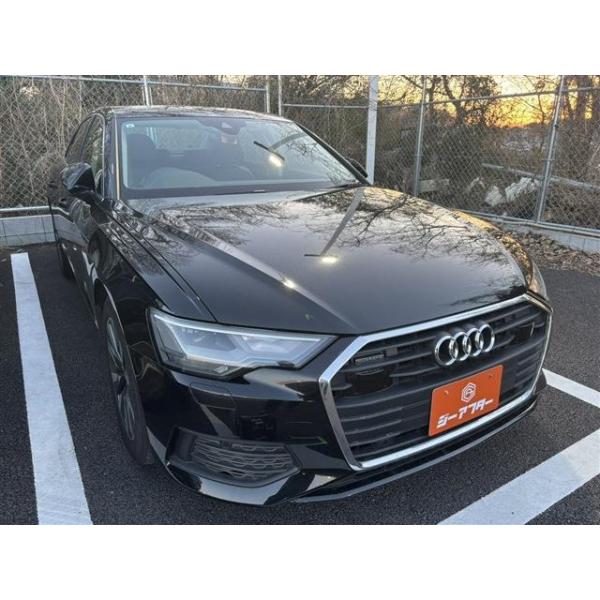【支払総額2,789,000円】中古車 アウディ A6 禁煙車 黒革シート 純正ナビ フルセグTV