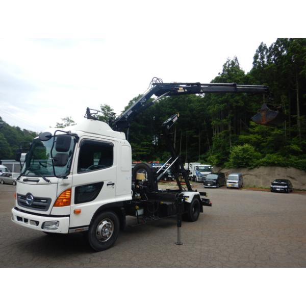 【支払総額3,470,000円】中古車 日野 レンジャー ヒアブ 脱着式コンテナ専用車 アームロー