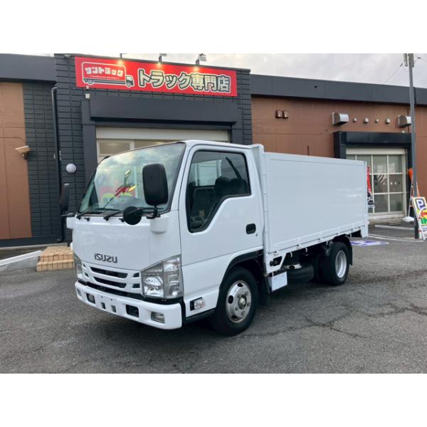 【支払総額3,440,000円】中古車 いすゞ エルフ 2t積・平ボディ・全低床・MT5