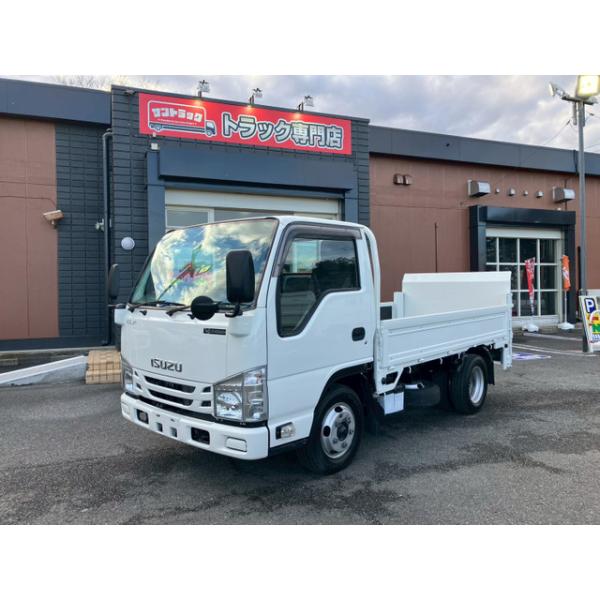 【支払総額4,650,000円】中古車 いすゞ エルフ 2t積・平ボディ・垂直ゲート・全低床