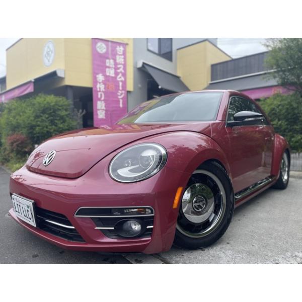 【支払総額2,090,000円】中古車 フォルクスワーゲン ザ・ビートル 車高調/USマーカー/TV/ナビ/300限定