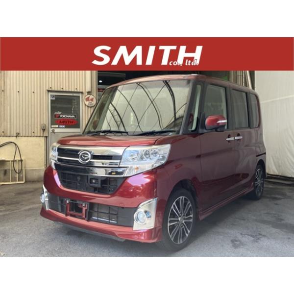 〈支払総額 表示車両AAA〉RS トップエディション SA/ダイハツ/タントカスタム/ナビ・スマートキー・バックカメラH.26(2014)年/160,000km/保証付き◆装備パワーステアリング/パワーウインドウ/ETC/エアコン/テレビ(...