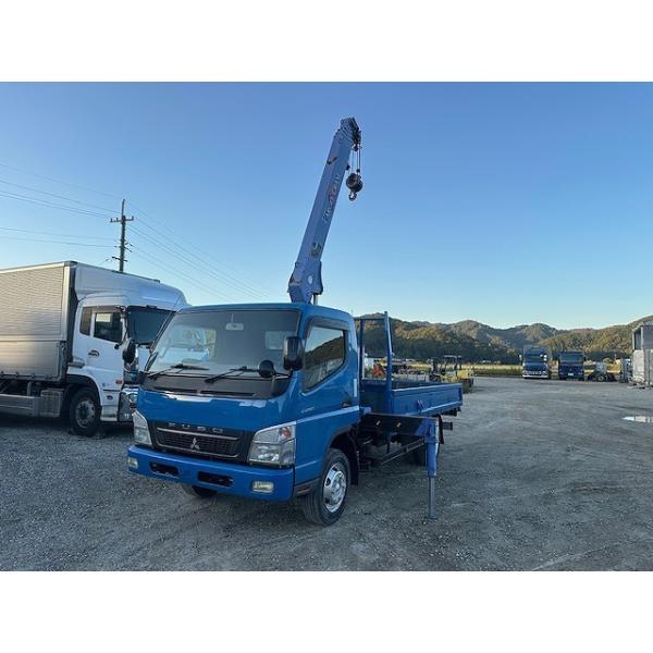 【支払総額3,350,000円】中古車 三菱ふそう キャンター 積載2t 4段ラジコンフックインクレーン