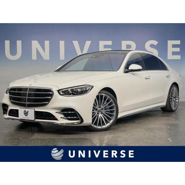 〈支払総額 表示車両EEE〉S500 ロング/メルセデス・ベンツ/Sクラス/4マチック エディション AMGラインR.3(2021)年/18,372km/保証付き◆装備パワーステアリング/サンルーフ/パワーウインドウ/ナビ/ETC/ダブルエ...