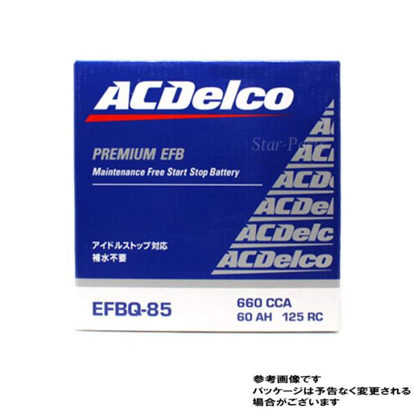 ACデルコ バッテリー EFBQ-85 XV インプレッサG4 インプレッサ