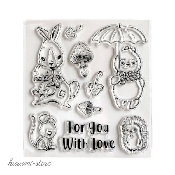 ▶︎import/海外シリコンスタンプ/girl kurumi-store_f30020