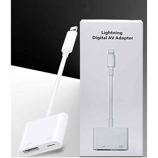 iphone HDMI変換アダプタ ☆ 設定不要 操作簡単 Lightning : iphone