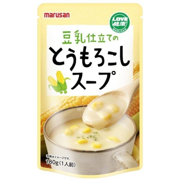 マルサン 豆乳仕立てのとうもろこしスープ 180g