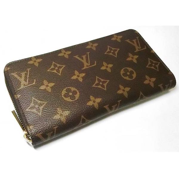 【16-15】ルイ・ヴィトン LOUIS VUITTON モノグラム ジッピー・ウォレット 財布 M60017【菊地質店】