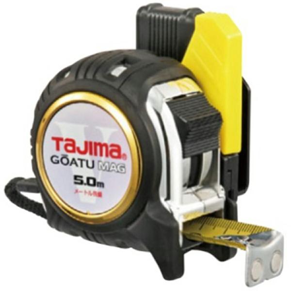 TAJIMA タジマ コンベックス GASFGLM2550 GOATU 剛厚 セフ 長さ5.5ｍ Gロック マグ爪 磁石 プロテクター 両面 メートル スチール 60mm 幅 対応 GASFGLM 25 50