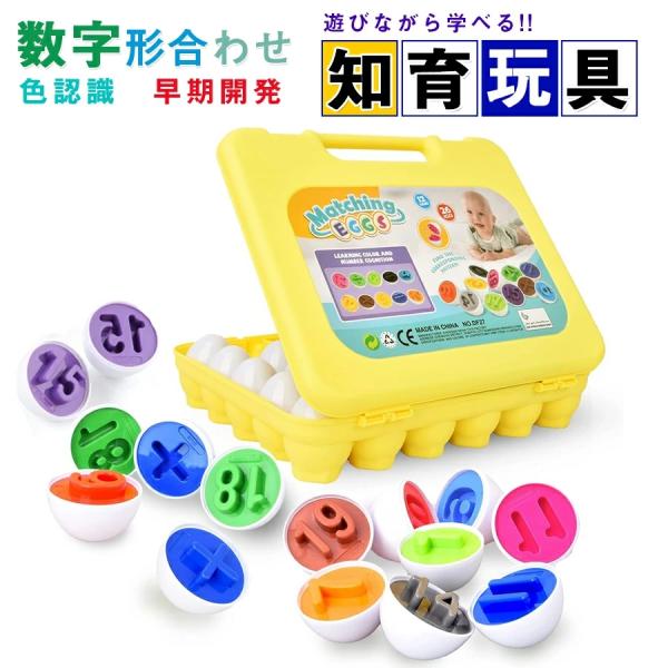 モンテッソーリ 知育玩具 おもちゃ 数字認知 はめこみ 形合わせパズル