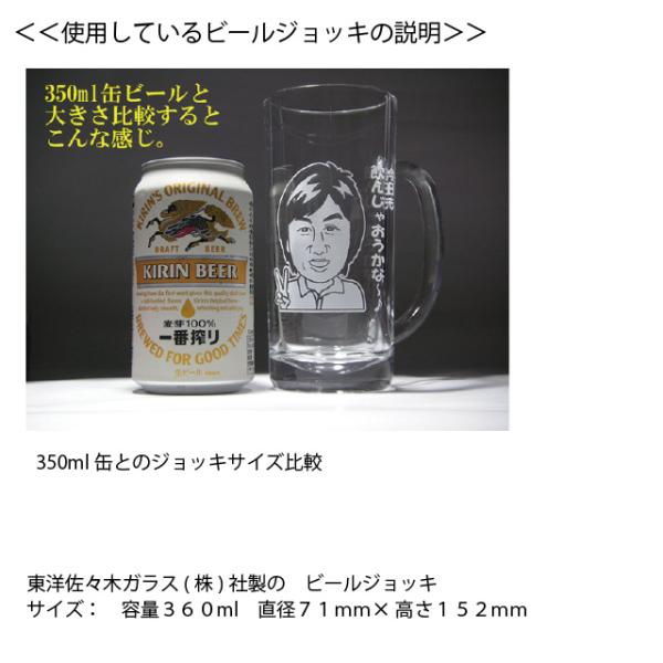 買い保障できる 似顔絵のビールジョッキ ビール好きにぜひ バレンタイン 誕生日プレゼントに その他 Www Comisariatolosandes Com