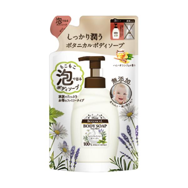 ダイアンボタニカル　泡ボディソープ　ディープモイスト大容量　詰替