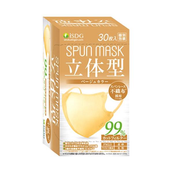 他サイト： スパンレース不織布立体カラーマスク　の商品画像