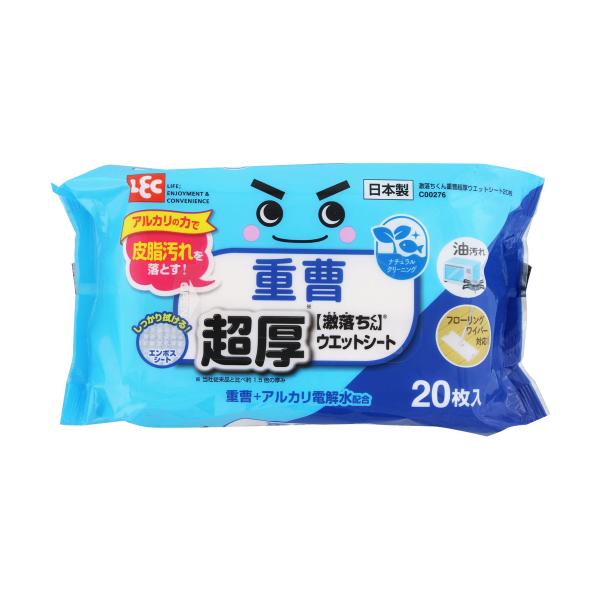 他サイト： 激落ちくん重曹超厚ウエットシート20枚の商品画像