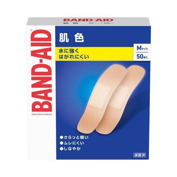 バンドエイド 肌色 Mサイズ 50枚入