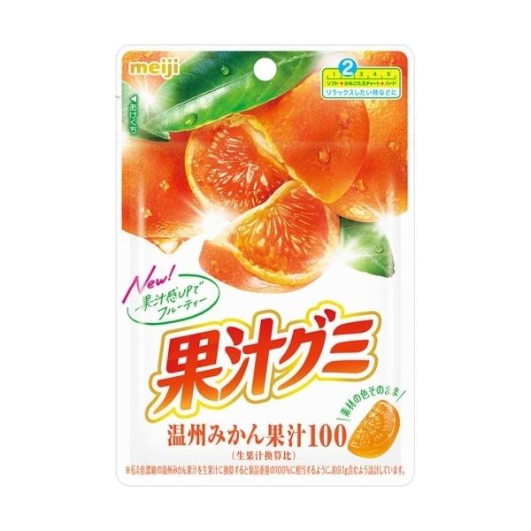 明治 果汁グミ温州みかん 54g×10個