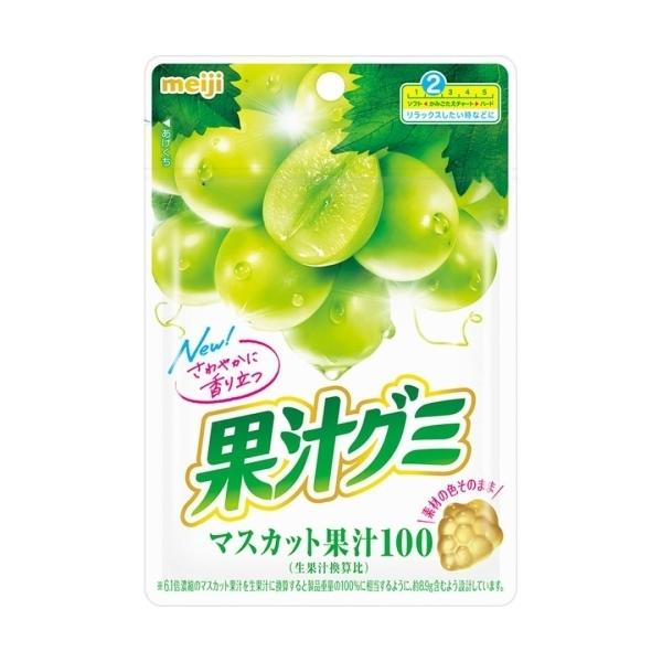 明治 果汁グミマスカット 54g×10個