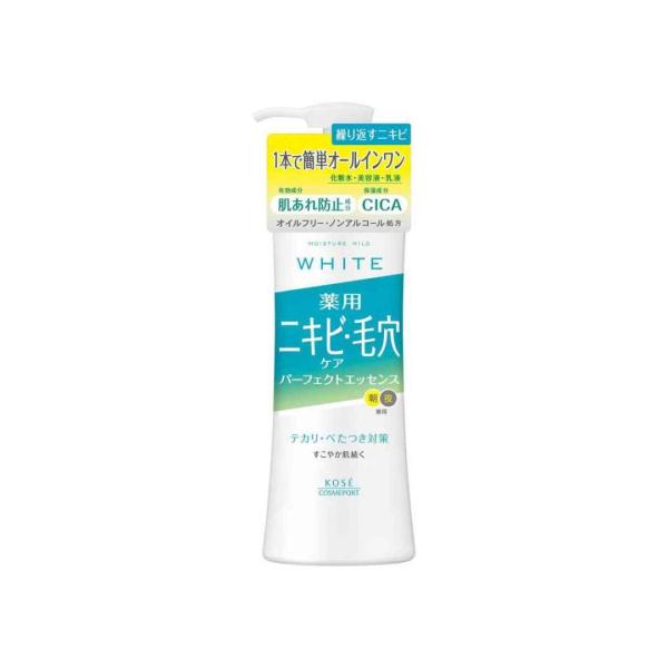 【医薬部外品】コーセーコスメポート モイスチュアマイルド ホワイト アクネケア パーフェクトエッセンス 230mL