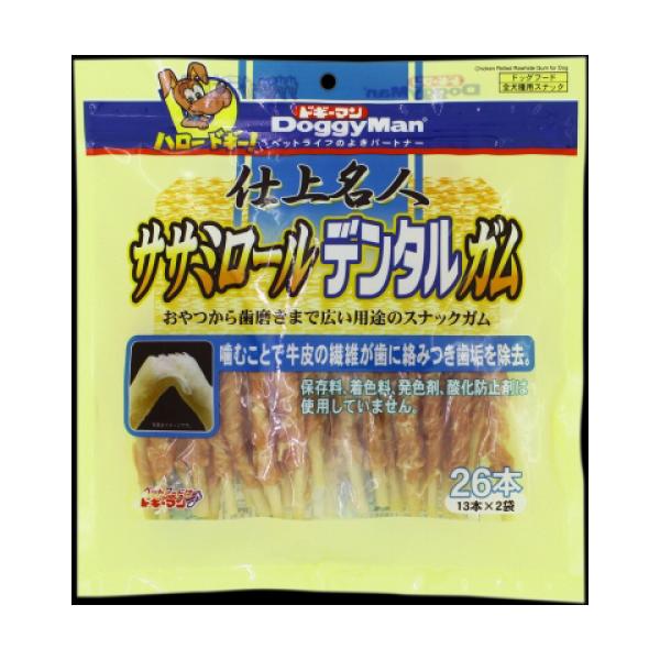 ドギーマン 仕上名人 ササミロール デンタル ガム( * 入)